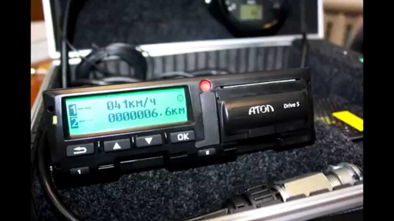 Інструкція з встановлення та налаштування тахографа в автомобілі